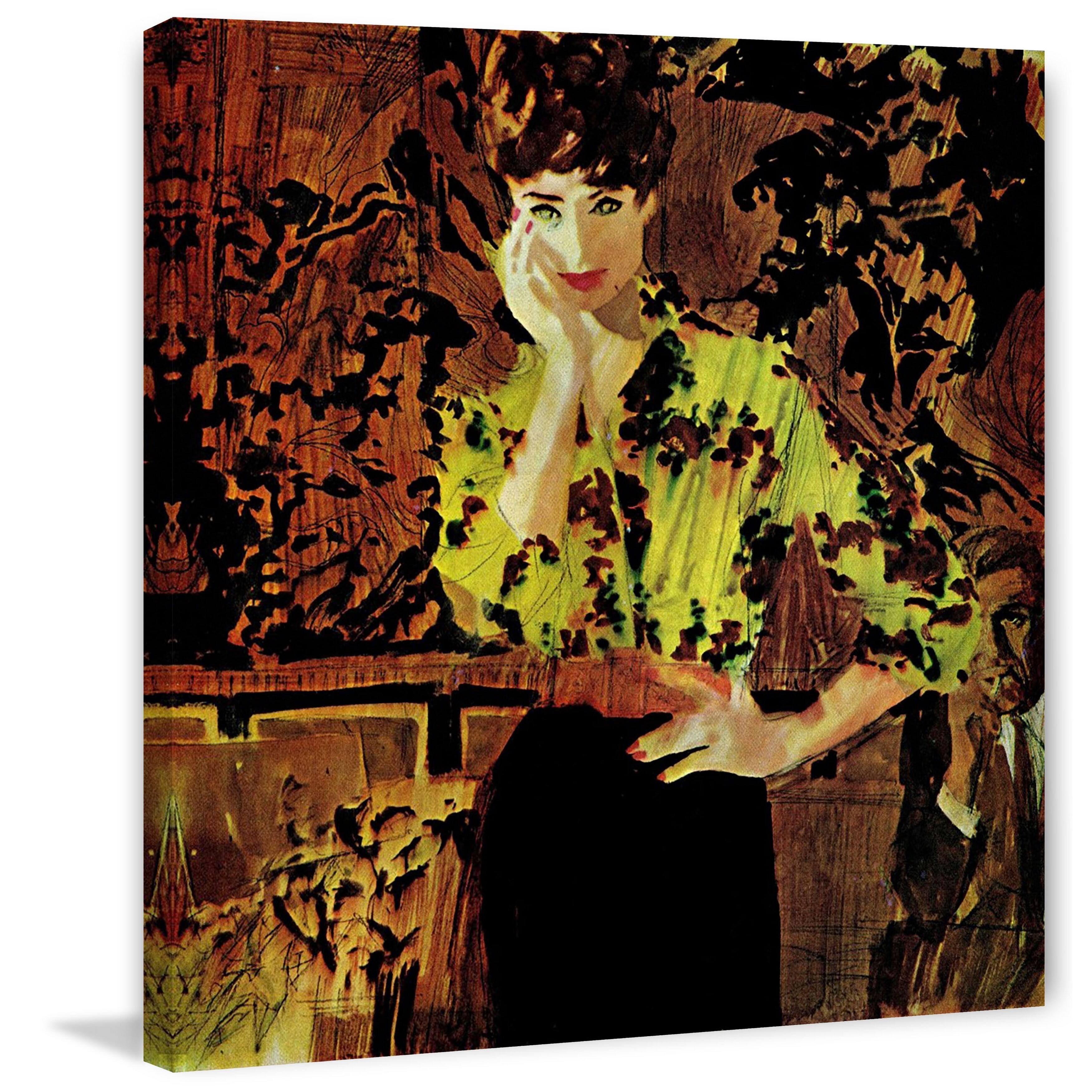 Marmont Hill "The Bonfire" by Joe Cleary Painting Print on Canvas