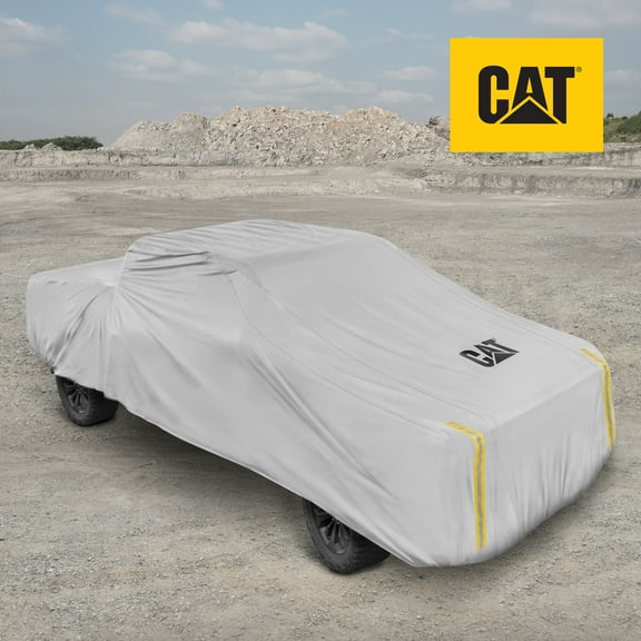 Caterpillar CAT Workforce Pickup Truck Cover - Waterproof All Weather Outdoor Car Cover 6-Layer Tough Protection for Winter Summer Rain Wind UV Snow for Regular Cab