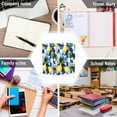 thumbnail image 6 of FORMRS 1-Subject Spiral Notebook 8" x 5" College Ruled 60 Refillable Sheet A5 Hard Cover, 2 Pack, Cartoon Lemon Leaves, 6 of 7