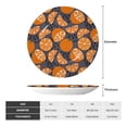 thumbnail image 2 of Kdxio Various Oranges Bone China Decorative Plate Ceramic Decorative Plate for Home Office Wall Stand Decorative Plates for Home Bedroom-10in, 2 of 6