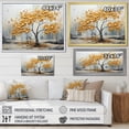 thumbnail image 4 of Designart "Maple In Golden Grace I" Tree Maple Floater Framed Canvas Prints, 4 of 5