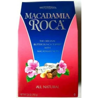 Macadamia Roca Buttercrunch Toffee 28 Oz. (793g) Box