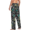 thumbnail image 6 of GZHJMY Pajama Pants for Men - Cartoon Monster Cars, Loose Lightweight PJs Lounge Sleep Bottoms with Pockets Drawstring, Pajama Bottoms for Home and Rest, Medium, 6 of 7