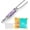 Purple2, variant on Breathe Free Necklace to Quit Bad Habit, Breathefree Necklace with Resistance for Stress Relief, Meditation & Relaxation, Natural Jade Mindful Breathing Calm Tool