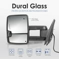 thumbnail image 2 of MOSTPLUS Power Heated Tow Mirrors Dynamic Signal for 2007-2014 Chevy Silverado GMC Sierra, 2 of 7