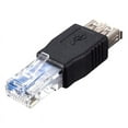 thumbnail image 1 of USB 2.0 to RJ45 Ethernet Adapter - LAN Network Connector for PCs and Devices, 1 of 8