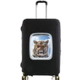 thumbnail image 1 of Animal Series Printed Pattern Travel Essentials Bag with 18-32 Inch Capacity Travel Accessories Trolley Case Protective Cover 8animal 050 M, 1 of 6