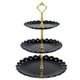 thumbnail image 3 of Soporte para cupcakes de 3 niveles, soporte para cupcakes, soporte para torre de postres, bandeja para cupcakes, ultra sensible, 3 of 12