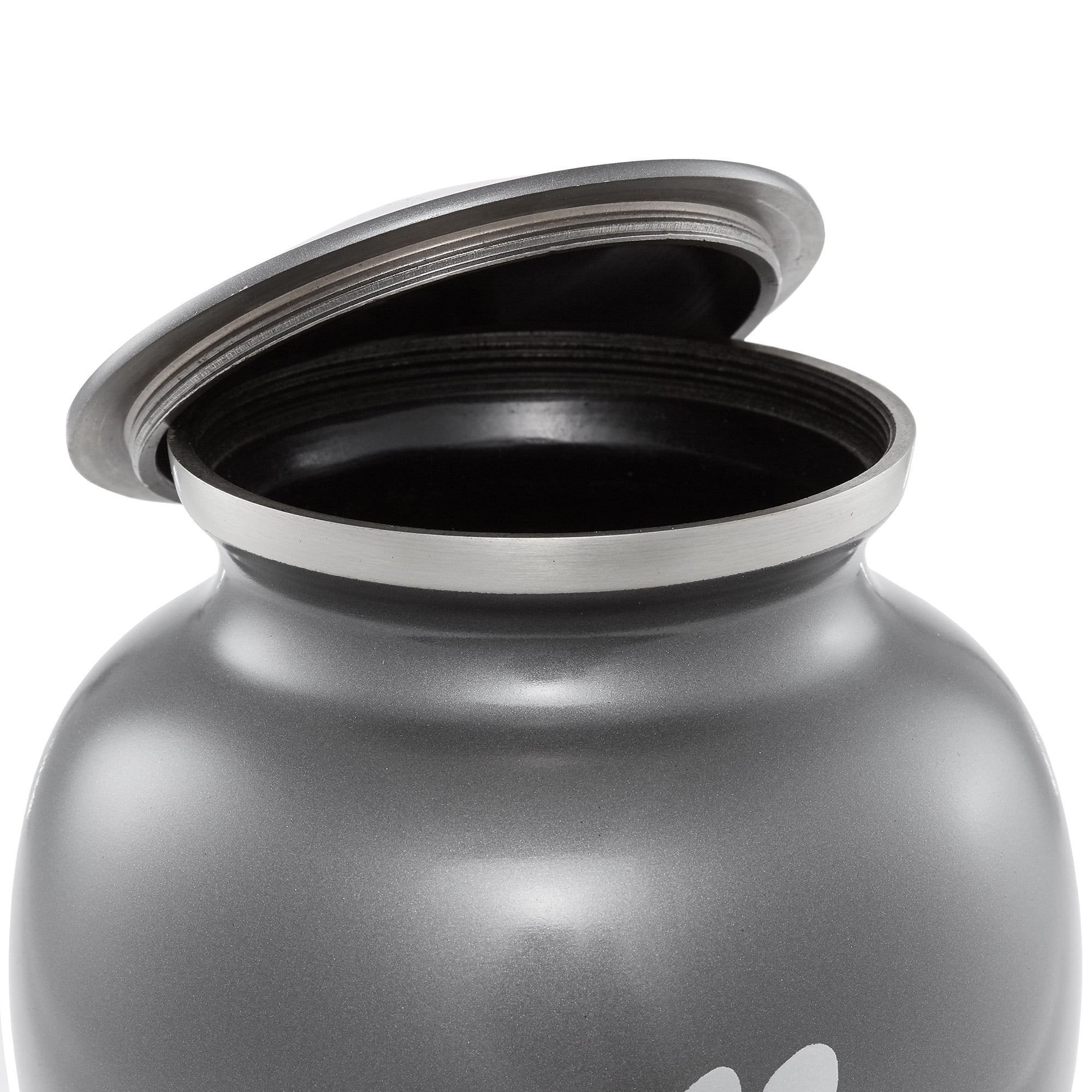 Memorial Paw Print Urn Reminded Pet Cremation Urns for Dog and Cat Ashes 