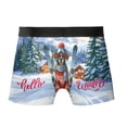 thumbnail image 2 of Hello Welcome Winter The Ski Boxer Snowy Day All Over Print Boxer Briefs Underwear for Men Dad Boxers Dog Lover Gifts Idea - 13013, 2 of 6