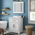 thumbnail image 1 of Vanity Art 30" Single Sink Bathroom Vanity Set with Engineered Marble Top and Free Mirror, 1 of 5