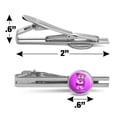 thumbnail image 3 of Peace Schnau Schnauzer Puppy Dog Sunglasses Vintage Retro Round Tie Bar Clip Clasp Tack Silver Color Plated, 3 of 6