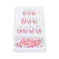 thumbnail image 4 of Uñas postizas para mujer, 24 piezas, exquisitas uñas postizas de cobertura completa, eficiencia óptima, 4 of 14