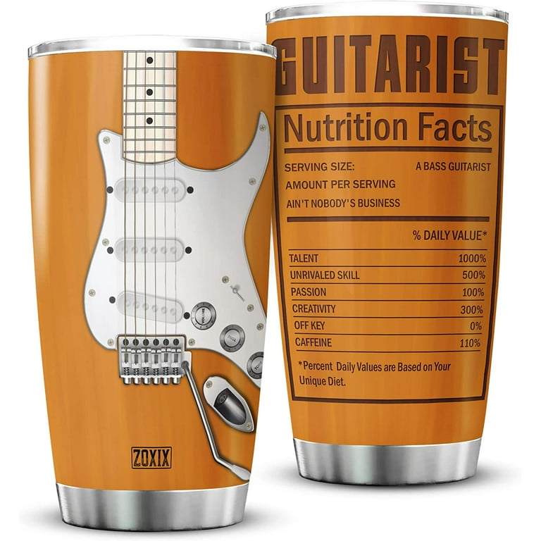 Electric Guitar, 20oz or 30oz Tumbler, Custom Tumbler 