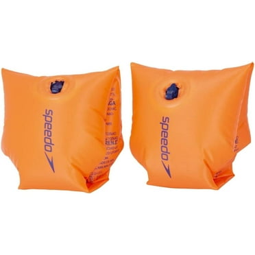 Speedo Core Swimming Arm Bands Orange 2-6 Y