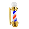 thumbnail image 2 of STARTIST Barber Light Pole Open Sign Barbershop Pole LED Light for Outside Hair Salon With the ball, 2 of 9
