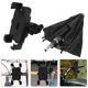 thumbnail image 5 of 1 juego de soporte universal para teléfono con paraguas, ajustable, para motocicleta, a prueba de golpes, para navegación, accesorios para bicicleta eléctrica, 5 of 8