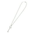 thumbnail image 4 of Pre-Owned Tiffany Trefoil Key Silver 925 Necklace 0017TIFFANY&Co. (Good), 4 of 8