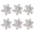 thumbnail image 6 of Pack of 6 Resistant Napkin Rings Snowflake Napkins Buckles for Wedding Banquet Versatile Table Decoration, 6 of 9