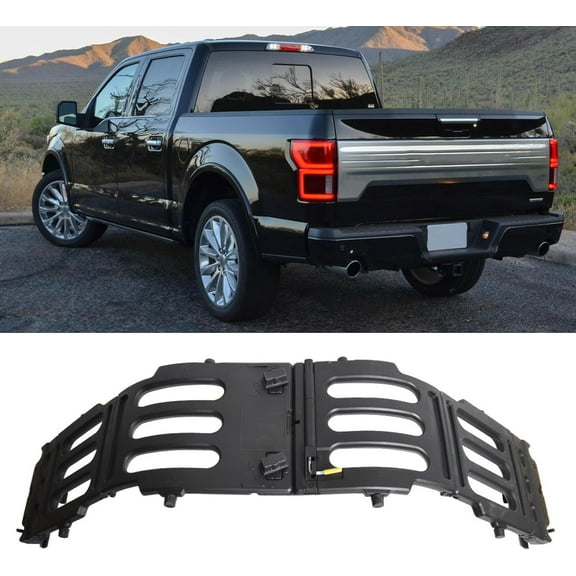 SHZAITOR Black Tailgate Stowable Bed Extender Brackets Kit Replacement for 2015-2020 F-150 FL3Z99286A40C