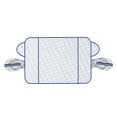 thumbnail image 2 of LSLJS Car Windshield Cover for Ice and Snow, Oxford Cloth Windshield Snow Cover with 5 Magnetic Fixings & Reflective Strip, Thick Frost Guard With Side Mirrors Protector Universal Exterior Accessories, 2 of 8