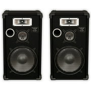 Podium Pro E1225 Deluxe Passive 12" Speaker Pair 1200W PA DJ Karaoke E1225-PR