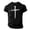 #34-Black, variant on Mens Casual Short Sleeve Easter Print Crewneck Pullover Beach Daily Tee Shirt Navy M Gifts for Father