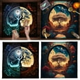 thumbnail image 2 of SIEYIO Trees Of Life Altars Cloth Tarots Cards Tablecloth Tapestry Witchcrafts Supply, 2 of 12