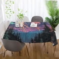 thumbnail image 5 of Yayeee Tablecloths for Rectangular Tables 54 x 54 inch Party Table Cover, Psychedelic Jellyfish, 5 of 6