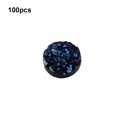 thumbnail image 3 of Boucle d'Oreille Stud Finition Lisse Surface Femmes Fournit Résine Forme Ronde Multicolore Bijoux Accessoires Universels Parti Raccords Cristal Perle Type 19, 3 of 7