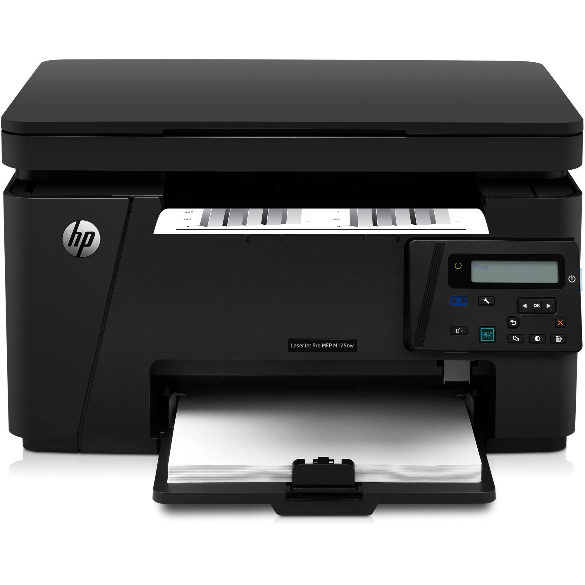 kromatisk hænge Stræbe HP LaserJet Pro MFP M125nw Multifunction Printer/Copier/Scanner -  Walmart.com