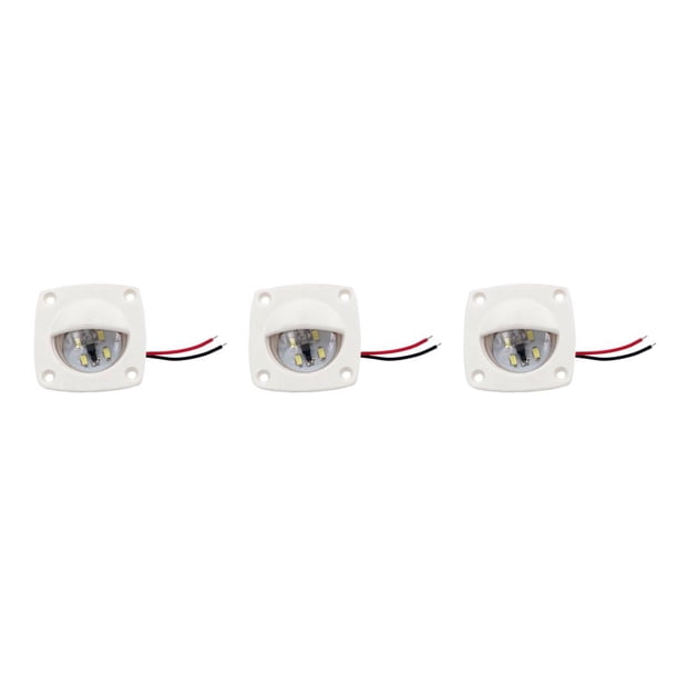 Riwesomey Courtesy Light Space Saving Compact Size ABS Yacht Device Firm Accessories Lighting Lamp Wall-mounted Ceiling Structure Bulb Type1 NO1 Riwesomey CBP445967