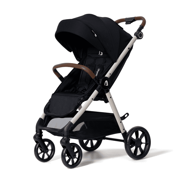 Carriola Para Bebé UNYOTONS ligera, portatil y Reclinable de paseo Negro