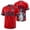 Red CC2, variant on USA Soccer Jersey for Men 2026 Soccer Cups Graphic Shirt Statue of Liberty Letter Print Short Sleeve Patriotic Football Sport Tops