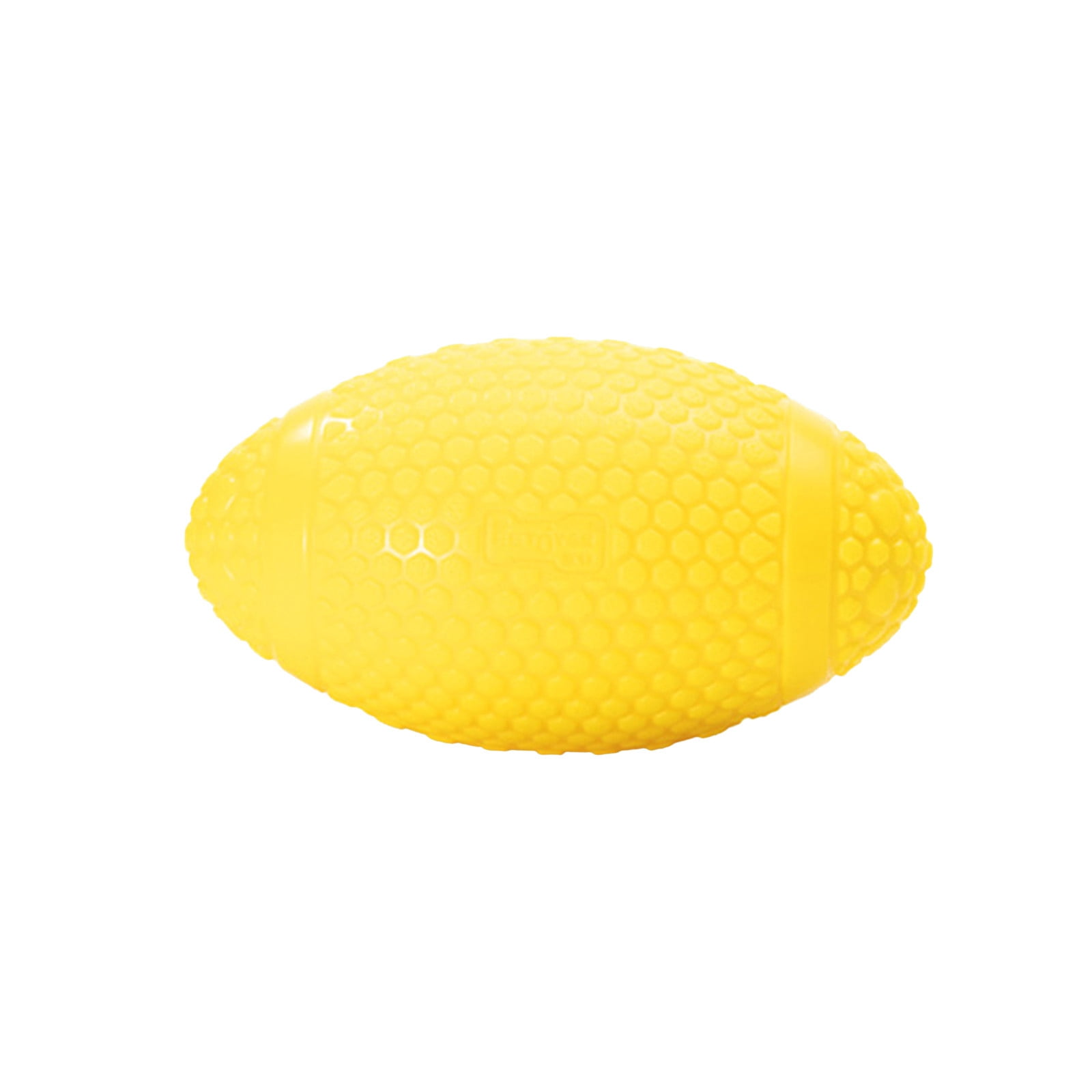 Squeaky Dog Toys, 2-Pack – Latex Flat Balls With Smile Face For Medium & Large Dogs, Natural Rubber, Easy Clean