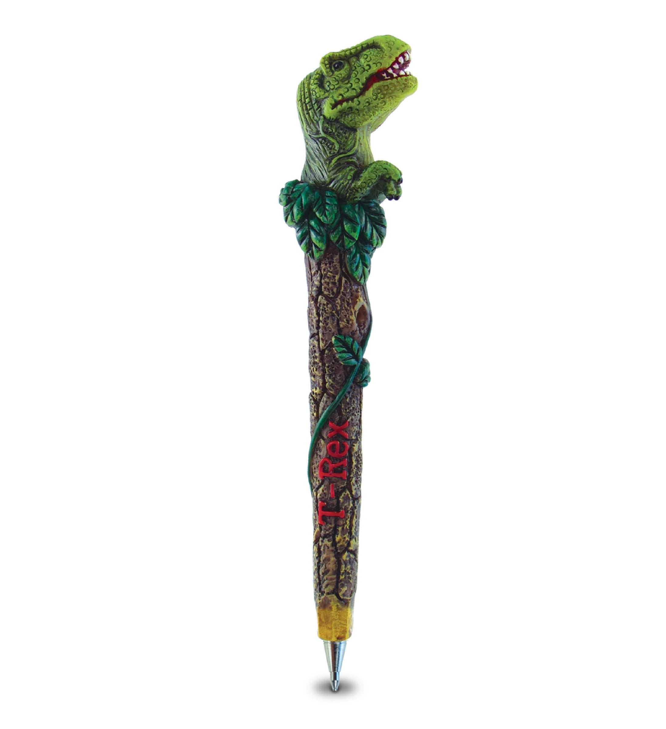 Planet Pens Tyrannosaurus Rex Novelty Pen - Fun & Unique Kids & Adults Office Supplies Ballpoint Pen, T-Rex Dinosaur Writing Pen Instrument For Cool Stationery School & Office Desk Decor Accessories