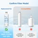 thumbnail image 2 of Filtro de agua para refrigerador Filterlogic DA97-17376B, paquete de 4, 2 of 9