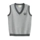 thumbnail image 3 of Chalecos de punto para niños escolares, suéter con cuello en V, chaleco, camiseta interior para adolescentes, cárdigan informal sin mangas para niñas, Tops de 4 a 13 años, 3 of 5