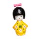 thumbnail image 2 of Figura de muñeca japonesa de dibujos animados en miniatura, pequeña escultura, figura de escritorio, geisha Amarillo A, 2 of 9
