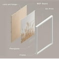 thumbnail image 4 of PixonSign 4PCS Posters White Pampas Grass Beach Ocean Shore Horizon Nature Wilderness Realism Landscape Prints Modern Room Decor Wall Art for Living Room, Bedroom, Office, Bathroom - 11"x14" White, 4 of 5