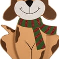 thumbnail image 4 of 7.75" Vibrant Unique Wooden Dog Stocking Holder, 4 of 6