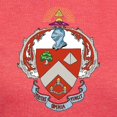 thumbnail image 3 of CafePress - Triangle Coat Of Arms T Shirt - Womens Tri-blend T-Shirt, 3 of 4