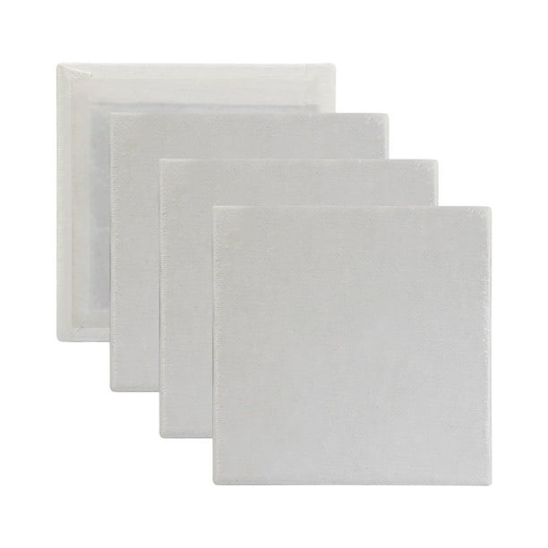 MICHAELS Bulk 10 Packs 4 ct. (40 total) 4" x 4" Mini Canvas Panels by