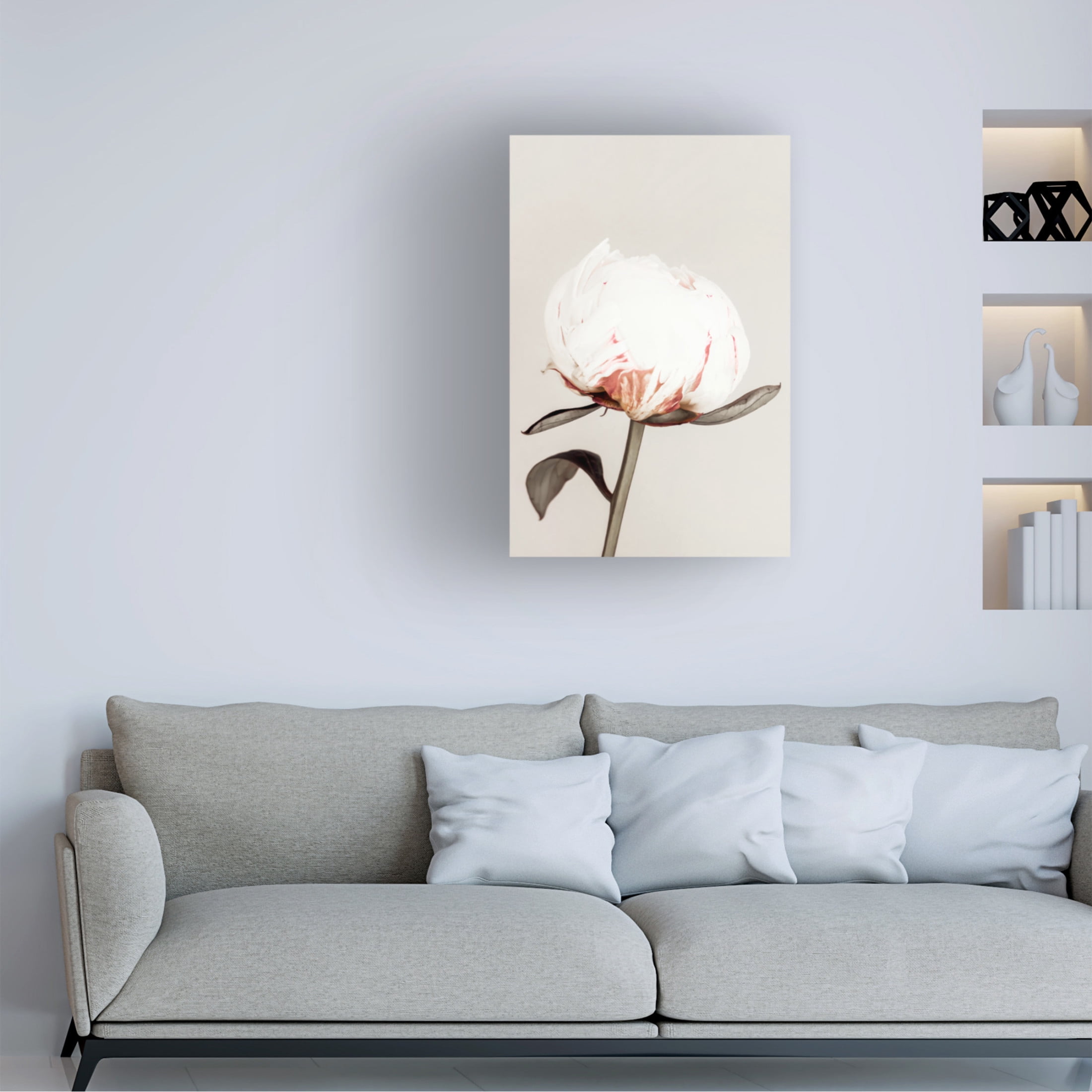 Trademark Fine Art Pictufy Studio III Peony 13 Canvas Wall Art
