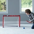 thumbnail image 7 of Franklin Sports NHL Washington Capitals Mini Hockey Set - Kids Indoor Knee Hockey Goal, Ball, + 2 Mini Hockey Stick Combo Set - Youth NHL Team Indoor Toy Knee Hockey Sets - NHL Official - Ages 3+, 7 of 7