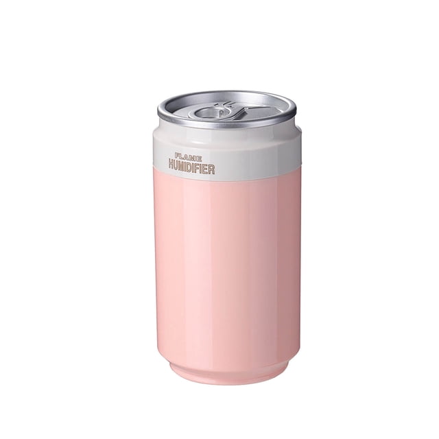 USB Car Humidifier - Mini Flame Humidifier for Home & Office with Purifier Spray, Skin Moisturizing & Decorative Night Light