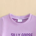 thumbnail image 6 of NOLDARES Baby Outfit Toddler Girl Short Sleeve T Shirts Shorts Set 2Pcs Infant Summer Clothes(Purple,18-24 Months), 6 of 7