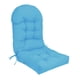 thumbnail image 1 of Cojín para silla con respaldo alto, cojín para silla, cojín para tumbona Azul claro, 1 of 9