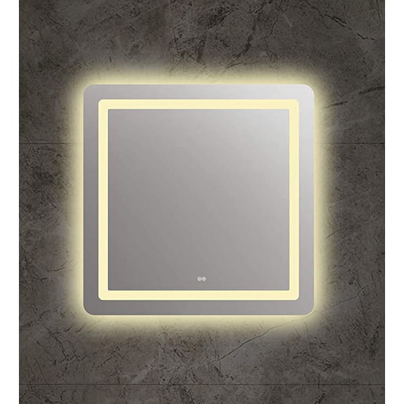 RADIANCE Goods Back Lit LED Mirror 4000K Warm White 24" Wide