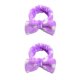 thumbnail image 4 of Diadema Bowknot Elástico sweethay Accesorios para el cabello 2Conjunto punto morado, 4 of 6